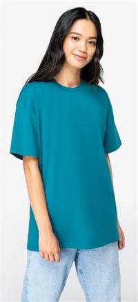 T-SHIRT UNISEX CON SPALLE CASCANTI